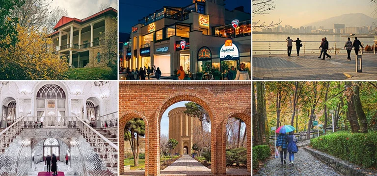 10 مکان جذاب و دیدنی در اطراف تهران